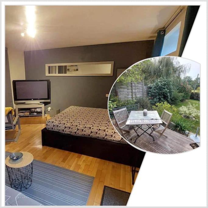 Studio Cosy Proche De Rennes Montreuil-le-Gast Dış mekan fotoğraf